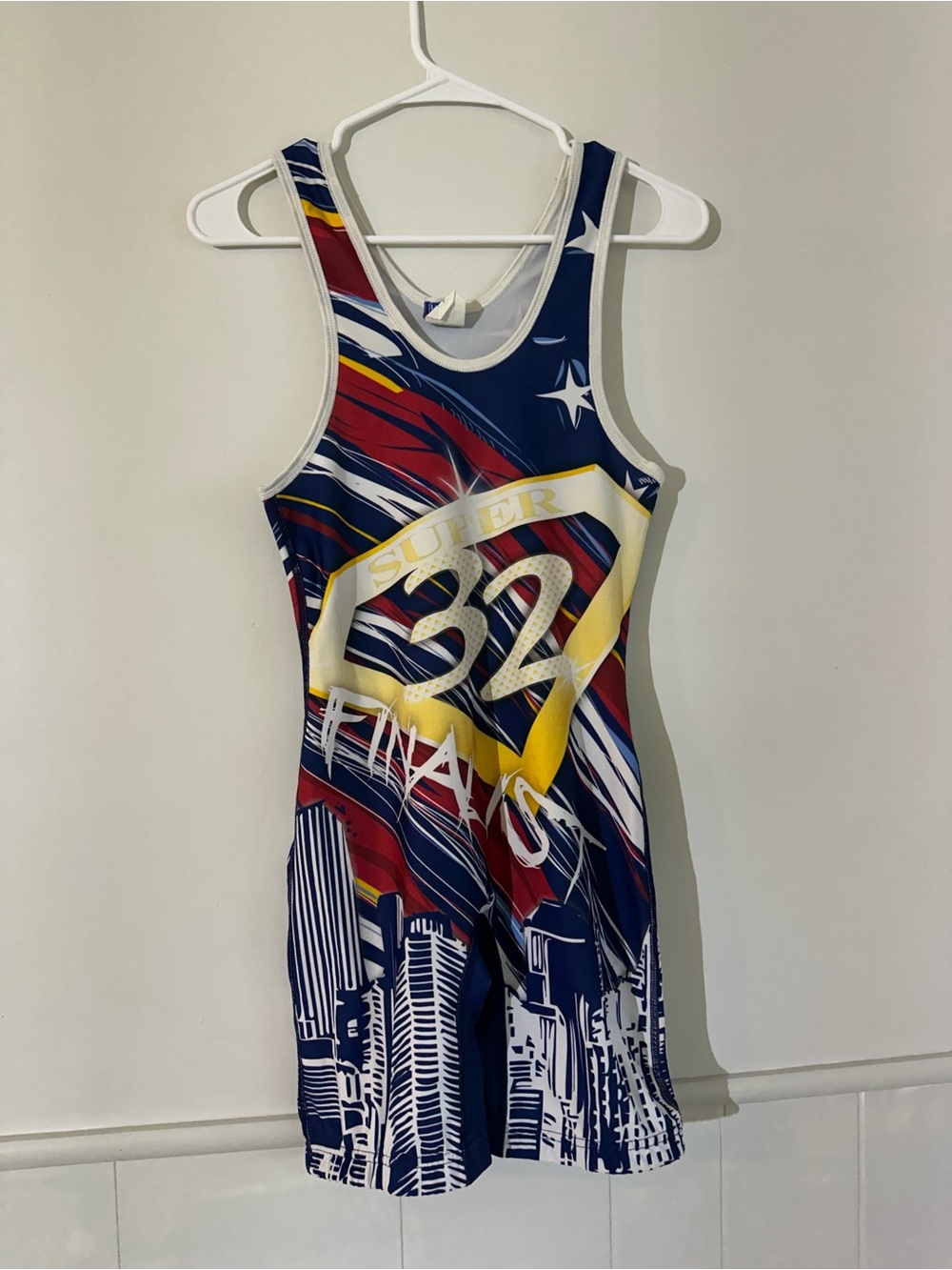 Brute Super 32 Finals Wrestling Singlet Graphic AM Medium